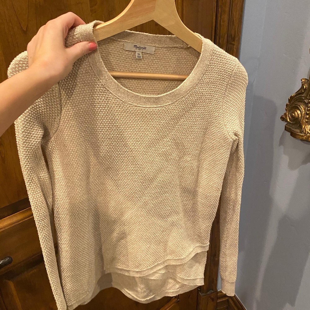 Madewell Sweater with Wrap detail